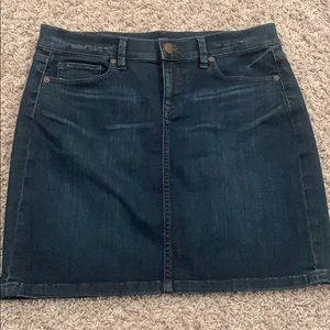 Ann Taylor Loft- Jean skirt